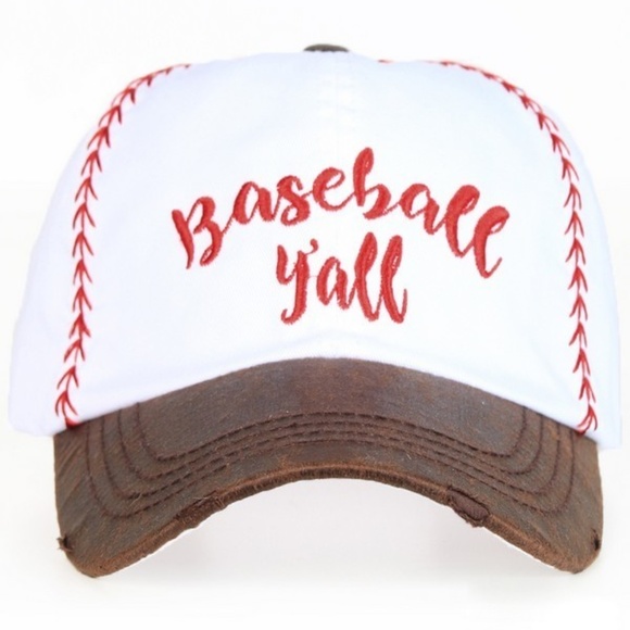 Baseball Y’all baseball cap - Picture 2 of 3